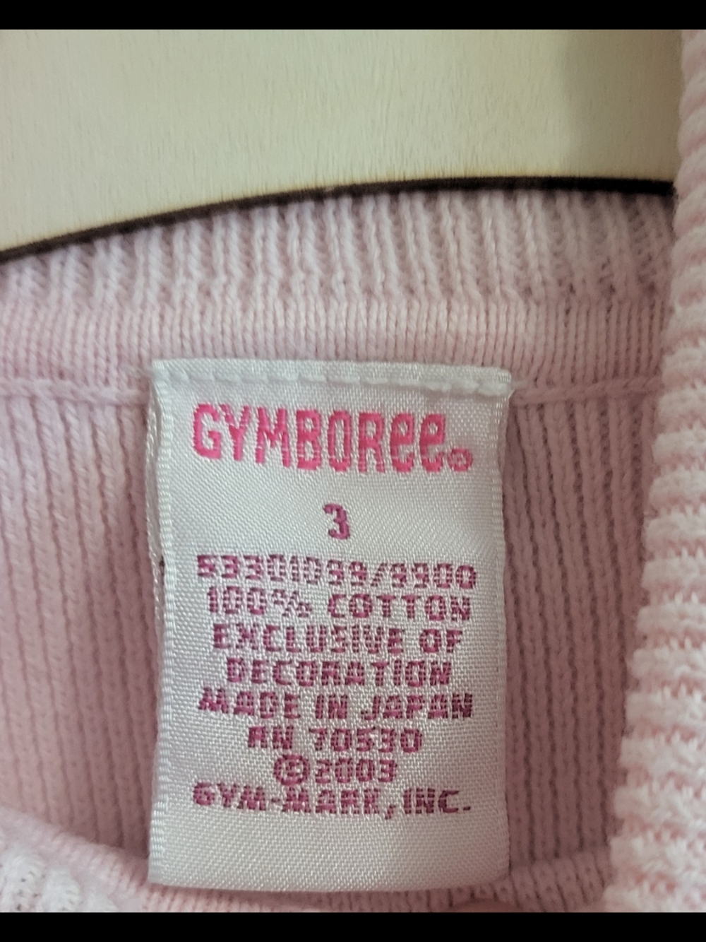 🌿Gymboree Vintage Girls 3T Pink Ruffle Collar Cotton Sweater Bow Wrists Classy - Picture 7 of 10